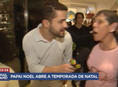 Papai Noel abre a temporada de Natal em shoppings de SP