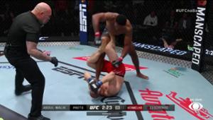 UFC Vegas 100: Mansur Abdul-Malik "atropela" sérvio com nocaute no 1º round