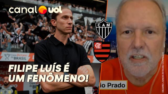 Filipe Luís é um fenômeno; que pena não veio mais cedo, lamentou RMP