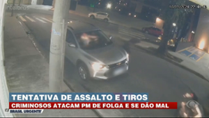 Policial de folga reage a assalto e atira em bandidos na Grande São Paulo