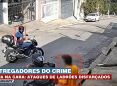 Ladrões disfarçados de entregadores fazem arrastão na porta de igreja em SP