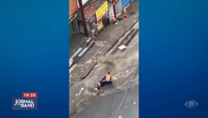 Chuva causa alagamento no RJ e geada chega no Rio Grande do Sul