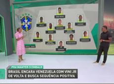 Renata Fan e Denilson analisam escalação do Brasil contra Venezuela