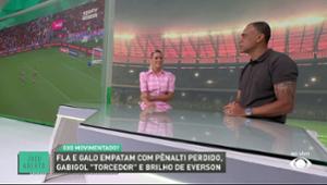 Denilson diz que 'foi um amasso do Flamengo' no Atlético-MG