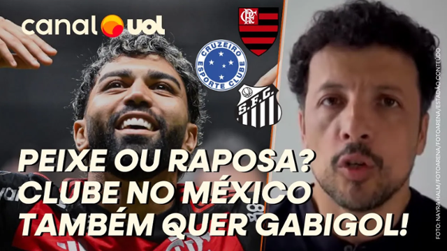 Além de Cruzeiro e Santos, Gabigol também é alvo de clube mexicano