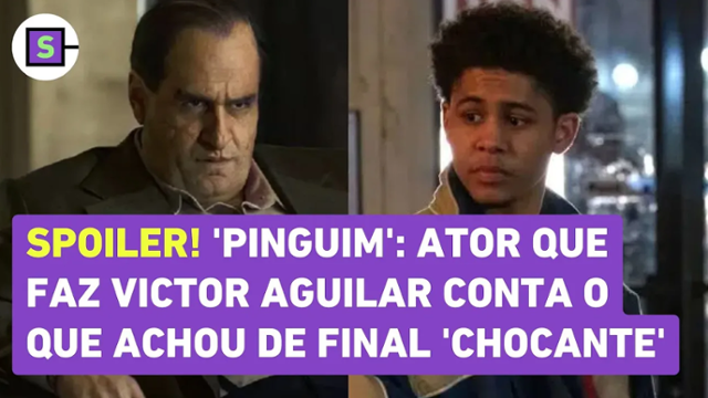 Ator que faz Victor Aguilar em 'Pinguim' conta o que achou de final ...