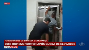 Queda de elevador do 6º andar provoca a morte de dois trabalhadores