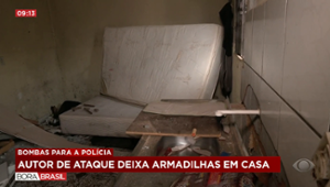 Artefato explode na casa de "homem-bomba" que atacou STF