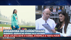 Marido de vítima atropelada por jogadora diz que atleta não fez o bafômetro