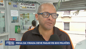 Mega da Virada: apostas para prêmio de R$ 600 milhões começam