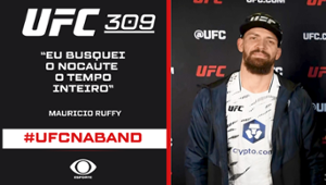 UFC 309: Mauricio Ruffy celebra vitória e mira Benoit Saint Denis