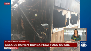 Ex-mulher é acusada de colocar fogo na casa do homem-bomba de Brasília