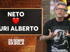 Neto se surpreende após encontro com Yuri Alberto: ‘Um ser humano legal’