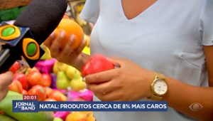 Produtos da ceia de natal estão quase 10% mais caros