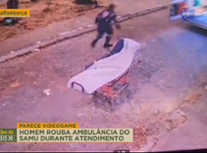 ABSURDO! Homem rouba ambulância do SAMU durante atendimento