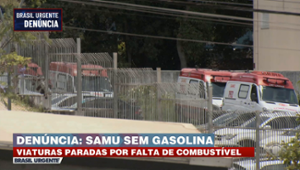 Denúncia: viaturas do SAMU paradas por falta de combustível