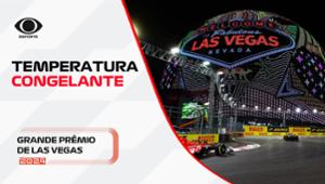 F1: GP de Las Vegas tem frio como grande desafio para os pilotos