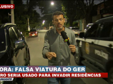 Policial fala sobre falsa viatura encontrada em São Paulo