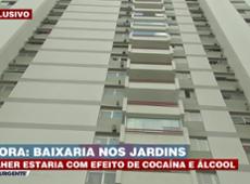 Confusão nos Jardins: porta, vidros e tijolos jogados pela janela