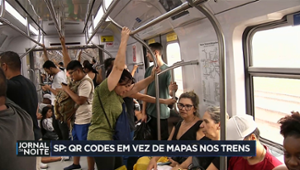 São Paulo terá QR codes no lugar de mapas nos trens