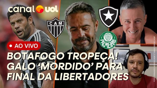 Botafogo vacila e Palmeiras cola! Atlético-Mg ?mordido? para a final da Libertadores!