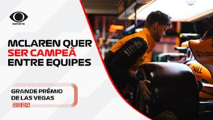 McLaren chega ao GP de Las Vegas de olho em título de construtores