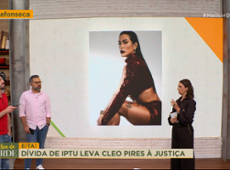 Dívida de IPTU leva Cleo Pires à justiça | Melhor da Tarde