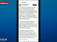 "Vou esperar o advogado", diz Bolsonaro sobre indiciamento