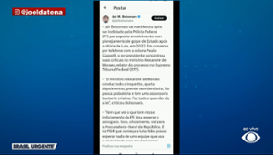 "Vou esperar o advogado", diz Bolsonaro sobre indiciamento