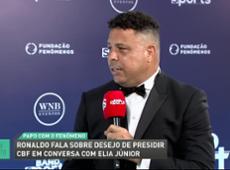 Ronaldo Fenômeno admite desejo de ser presidente da CBF: "Estou preparado"