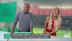 Renata Fan canta e comemora vitória do Inter sobre o Vasco