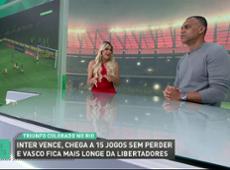 Renata e Denílson elogiam Roger Machado por série invicta do Inter