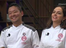 Cesar e Luísa vencem prova no MasterChef Confeitaria com menu de mamão