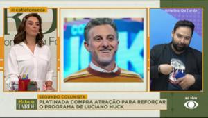 Globo compra atração para reforçar audiência de Luciano Huck