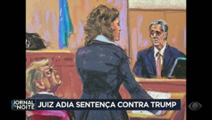 Juiz adia sentença de trump em caso de suborno a atriz