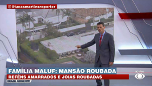 Mansão da família Maluf é roubada e moradores são feito reféns