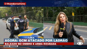 GCM é baleado por criminosos durante assalto em SP