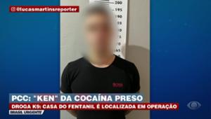 PCC: "Ken" da cocaína é preso e fábrica de K9 é desmantelada