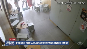 Polícia prende integrantes de quadrilha que assalta restaurantes