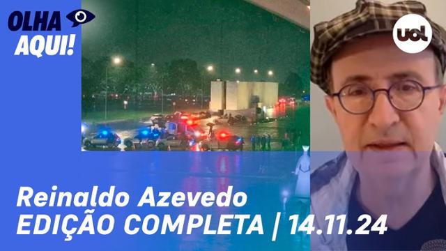 Ataque em Brasília: Quem são os responsáveis políticos pelo atentado; PF atualiza | Reinaldo Azevedo 14/11/24