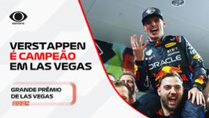 Max Verstappen é campeão da temporada 2024 da F1 em Las Vegas