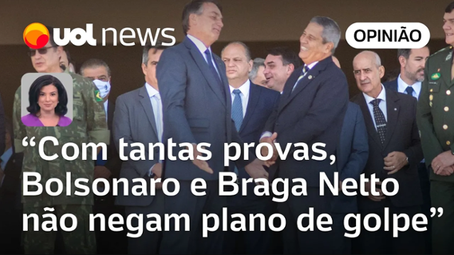 Landim: Bolsonaro e Braga Netto tentam restringir tentativa de golpe a militares