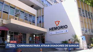 Doação de Sangue: campanhas tentam atrair doadores aos hemocentros