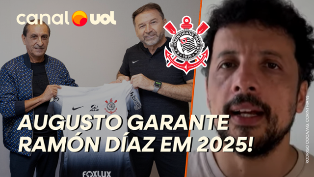 Hernan: Augusto Melo garante permanência de Ramón Díaz em 2025 no Corinthians!