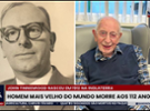 Homem mais velho do mundo morre aos 112 anos