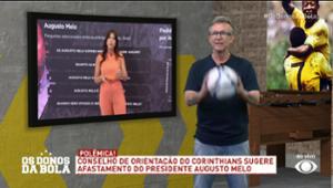 Polêmica! Conselho do Corinthians sugere afastamento de Augusto Melo