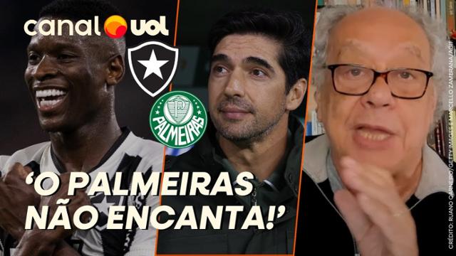 Trajano crava: Vai dar Botafogo! O Palmeiras é um time que não encanta!