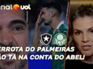 Palmeiras teve chances e perdeu, não dá pra pôr na conta do Abel, dispara A