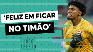 Hugo Souza: ‘Sempre deixei claro minha felicidade de estar no Corinthians’