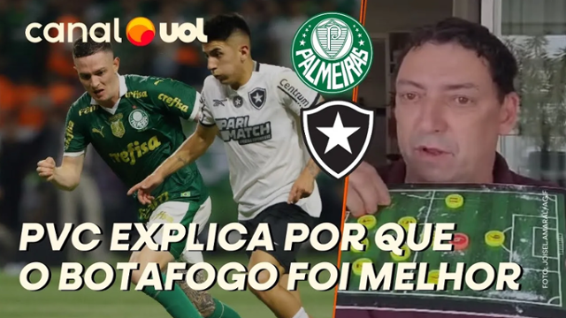 Palmeiras x Botafogo: o que desequilibrou o jogo na 'final' do Brasileirão? PVC explica